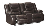 Vacherie Reclining Loveseat with Console