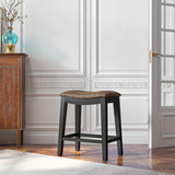 Briar 24" Bar Stool, Teal Blue