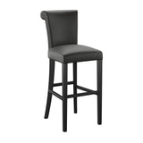 Briar III 30" Bar Stool, Gray