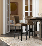 Briar III 30" Bar Stool, Gray