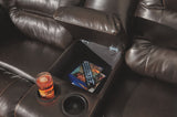 Vacherie Reclining Loveseat with Console