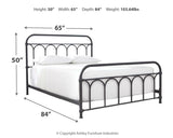 Nashburg Metal Bed