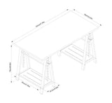 Irene Adjustable Height Desk