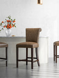 Briar III 24" Bar Stool, Gray