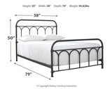 Nashburg Metal Bed