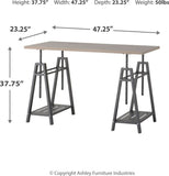 Irene Adjustable Height Desk