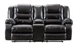 Vacherie Reclining Loveseat with Console
