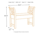 Heron Ridge Accent Bench