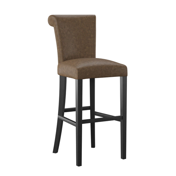 Briar III 30" Bar Stool, Gray