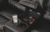 Vacherie Reclining Loveseat with Console
