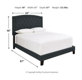 Adelloni Upholstered Bed