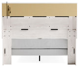 Altyra Upholstered Panel Bookcase Headboard