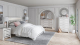 Altyra Upholstered Panel Headboard
