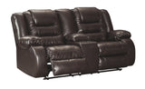 Vacherie Reclining Loveseat with Console