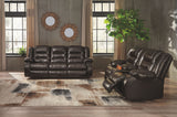 Vacherie Reclining Loveseat with Console