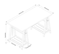 Irene Adjustable Height Desk