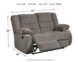 Tulen Reclining Loveseat
