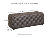 Lister Accent Ottoman