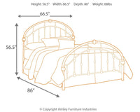 Nashburg Metal Bed