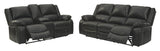 Calderwell Reclining Loveseat with Console