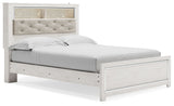 Altyra Upholstered Panel Bookcase Headboard