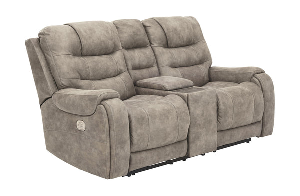 Yacolt Power Reclining Loveseat with Console