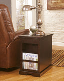 Laflorn Chairside End Table with USB Ports & Outlets