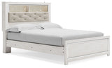 Altyra Upholstered Panel Bookcase Headboard