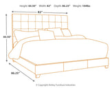 Dolante Upholstered Bed