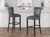 Briar III 30" Bar Stool, Gray
