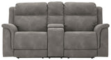 Next-Gen DuraPella Power Reclining Loveseat with Console